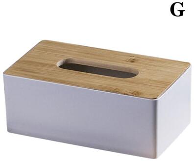 Houten Tissue Houder Huishoudelijke Tissue Doos Auto Opslag Meubels Doos Tissue Doos U5E2