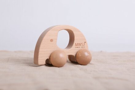 Houten Voertuig Blokken Houten Auto Speelgoed Voor Kinderen Kinderen Speelgoed Natual Hout olifant