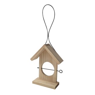Houten Vogel Feeder Binnenplaats Villa Balkon Opknoping Vogel Feeder Vogels Accessoires Hummingbird Кормушка Для Птиц Для Попугаев Wooden vogel Feeder