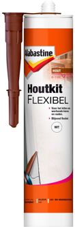 houtkit flexibel wit - 300 ml.