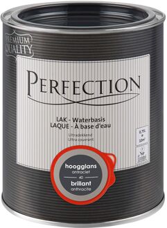 Houtlak Lak - Hoogglans - Antraciet - 750ml