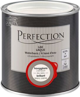 Houtlak Lak - Hoogglans - Crèmewit Ral 9001 - 375ml