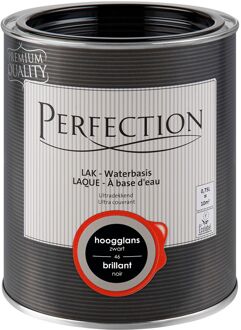 Houtlak Lak - Hoogglans - Koolstoff Zwart - 750ml