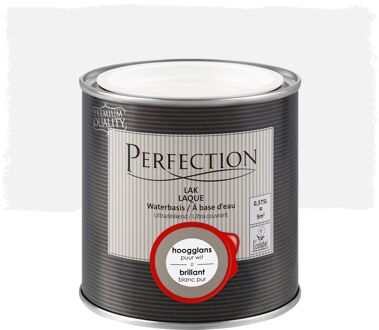Houtlak Lak - Hoogglans - Puur Wit - 375ml