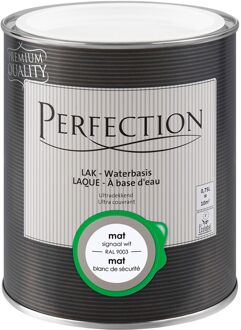 Houtlak Lak - Mat - Signaal Wit Ral 9003 - 750ml