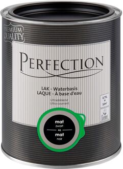 Houtlak Lak - Mat - Zwart - 750ml