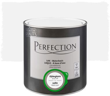 Houtlak Lak - Zijdeglans - Puur Wit - 2,5l