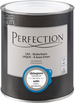 Houtlak Lak - Zijdeglans - Verkeerswit Ral 9016 - 750ml