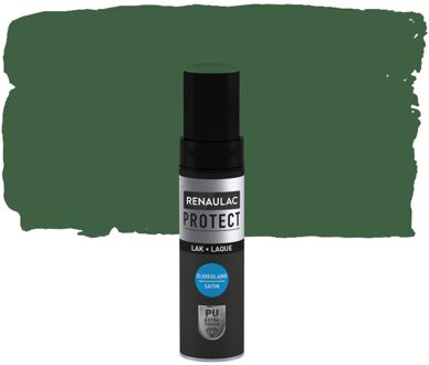 Houtlak Protect - Zijdeglans - Olijfgroen Ral 6003 - 12ml