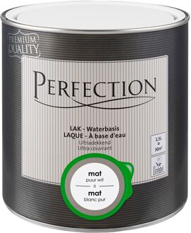 Houtlak Ultradekkend - Mat - Puur Wit - 2,5l