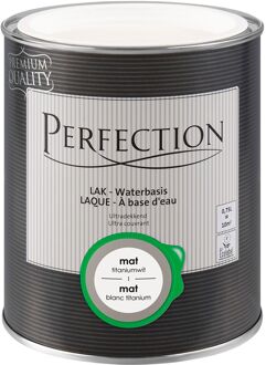 Houtlak Ultradekkend - Mat - Titaniumwit - 750ml