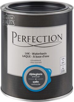 Houtlak Ultradekkend - Zijdeglans - Antraciet - 750ml