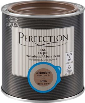 Houtlak Ultradekkend - Zijdeglans - Deep Earth - 375ml