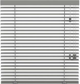 Houtlook Jaloezie 50mm - (20221) - PVC - Grijs - 120x10x10 Cm