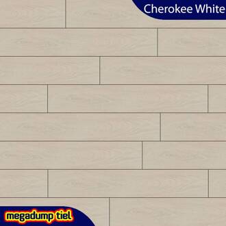 Houtlook Tegel Plint Cherokee 10X57 P/S - Cherokee White