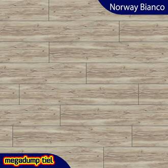 Houtlook Tegel Plint Norway 10X57 P/S - Norway Blanco