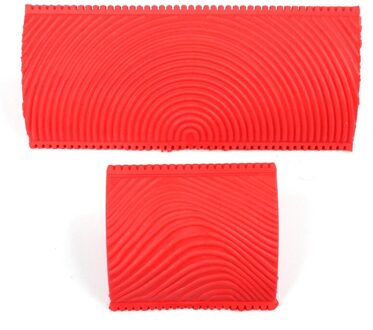 Houtnerf Schilderen Tool Imitatie Hout Korrelen Patroon Muur Textuur Art Diy Brush Painting Tool Woondecoratie Uv Rood