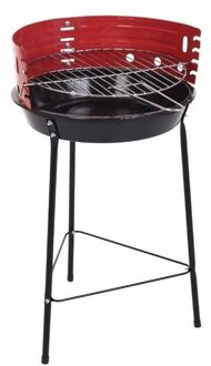 Houtskool Barbecue - driepoot - zwart/rood - 53 cm - BBQ