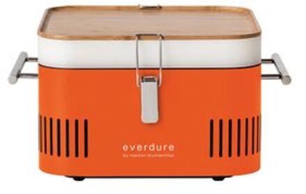 Houtskoolbarbecue Cube - Oranje - Everdure