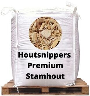Houtsnippers Premium Stamhout 1m3 Bruin