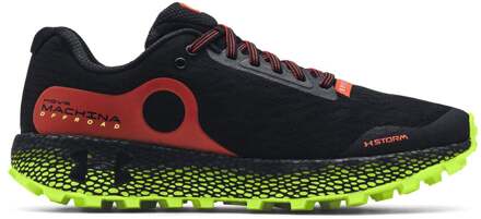 HOVR Machina Off Road Running Shoes (Black) - Black/Black/High Vis Yellow - UK 7.5