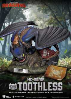 How To Train Your Dragon 2 Master Craft Statue Toothless 38 cm