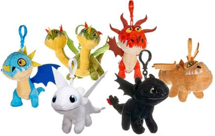 How to Train Your Dragon 3 Plush Keychain 10 cm Assortment (12)