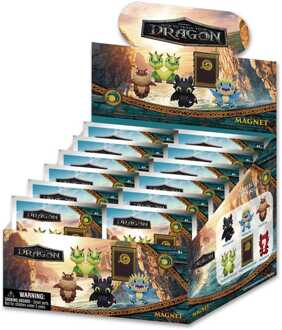How to Train Your Dragon Magnets blind pack Series 1 Display (12)