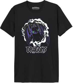 How to Train Your Dragon T-Shirt Dragons Size M