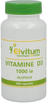 How2behealthy - Vitamine D3 1000 ie - 300 capsules