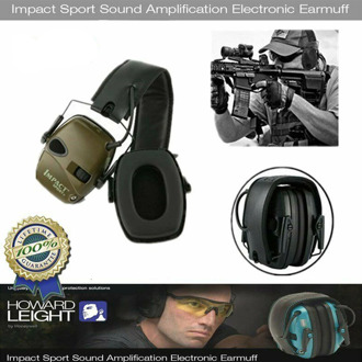 Howard Leight Electronic Shooting Ear Protection Sound Amplification Anti-noise Earmuffs Professional Hunting Ear Defender