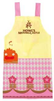 Howl's Moving Castle Apron Calcifer & Flower