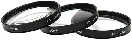 Hoya 55mm Close-Up Set (+1,+2,+4) II HMC