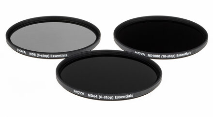Hoya 67mm ND Essentials Filter Kit 8/64/1000