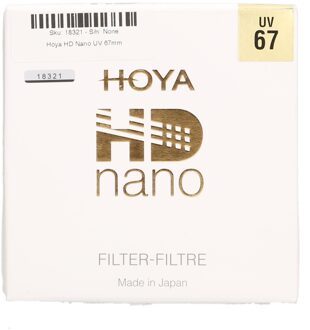 Hoya Hoya HD Nano UV 67mm