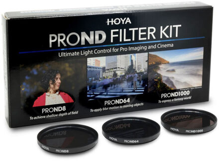 Hoya PRO ND Filter Kit 8/64/1000 49mm