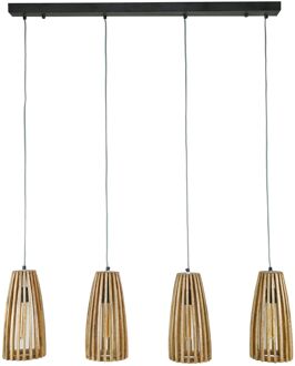 Hoyz Hanglamp 4L Launch - Massief Mangohout - 135x20x150 Bruin