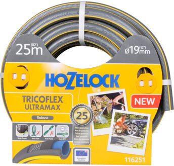 Hozelock 116251 Tricoflex Ultramax Slang Grijs