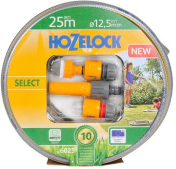Hozelock 6025 25m Select Slang Ø 12,5 mm set Multikleur