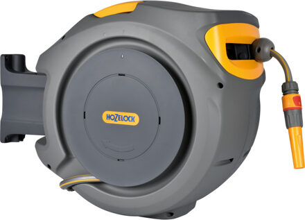 Hozelock Auto Reel Wandslangbox 25 m slang Geel, Grijs