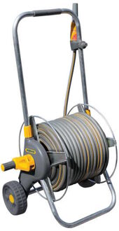 Hozelock Metalen 60 m slangenwagen + 30 m slang