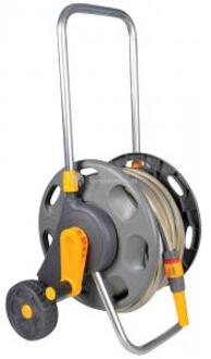 Hozelock Slangenwagen + 20 m slang Geel, Grijs