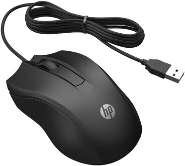 HP 100 Bedrade Muis Muis Zwart