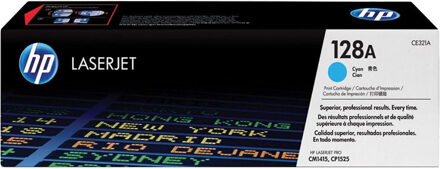 HP 128A Toner Cyaan