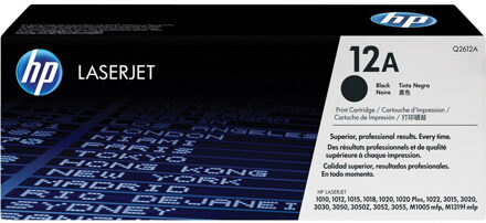 HP 12A Toner Zwart