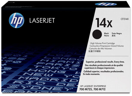 HP 14X zwart toner