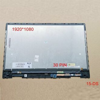 HP 15.6" FHD COMPLETE LCD DIGITIZER ASSEMBLY WITH FRAME DIGITIZER BOARD FOR HP ENVY X360 15-DS 30PIN - small