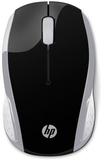 HP 200 WRLS PKS Mouse EURO Muis Zilver