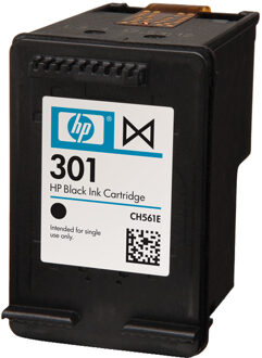 HP 301 Cartridge Inkt Zwart