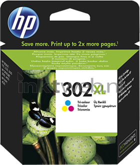 HP 302XL Tri Colour Inkt